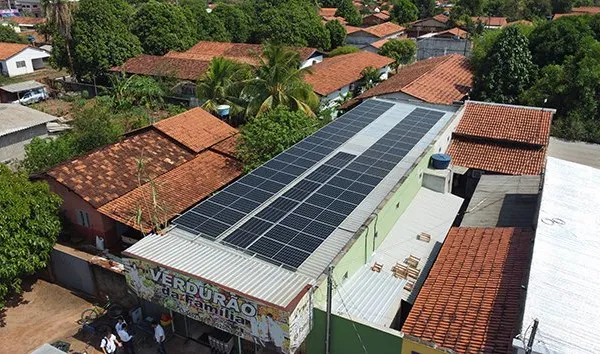 Instalação de energia solar em Nova Olinda — 24,75 kWp