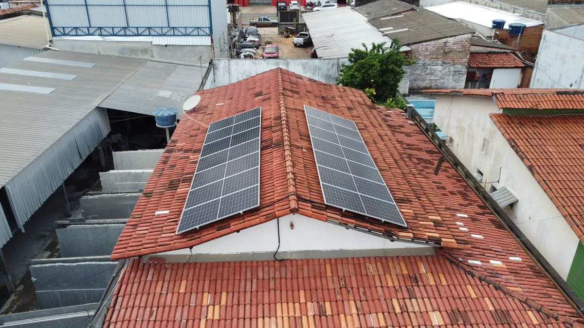 Geração de 900 kWh – Potência de 7,7 kWp