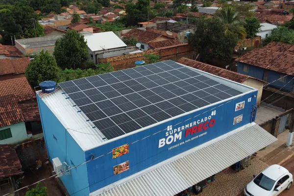 Instalação de energia solar em Darcinópolis — 22,6 kWp