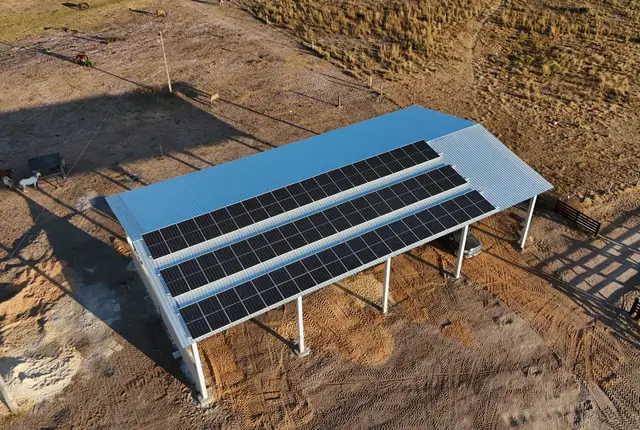 Instalação de energia solar em Couto Magalhães — 20,52 kWp