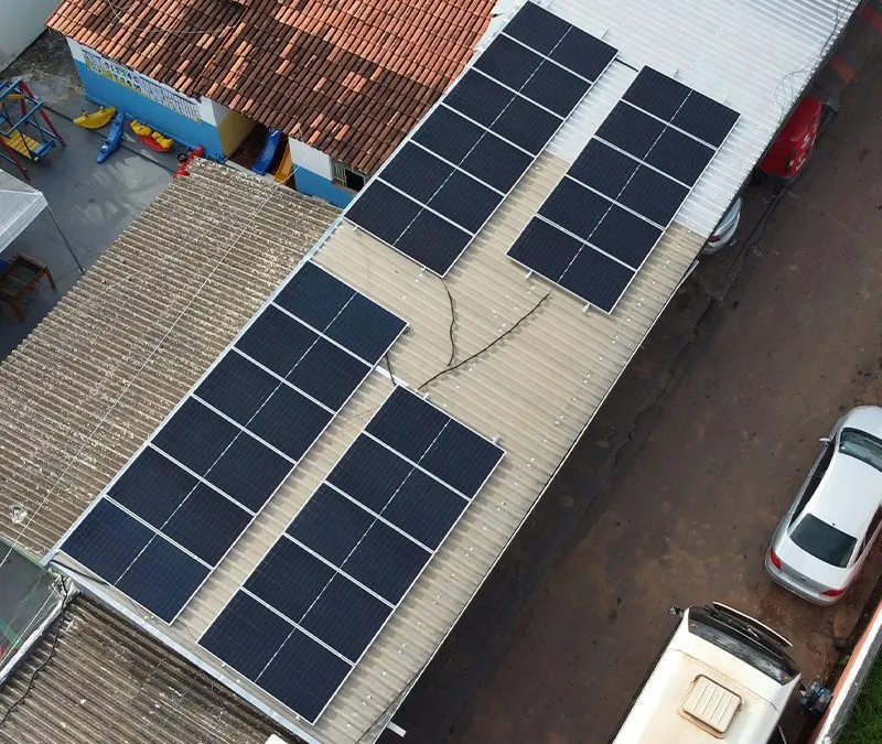 Sistema comercial de 11,66 kWp