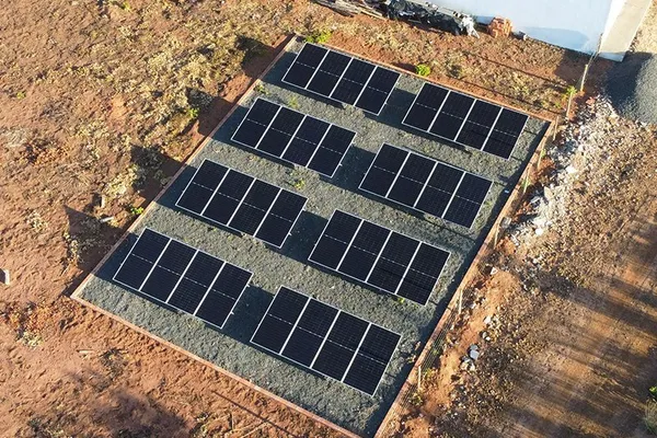 Instalação de energia solar em Filadélfia — 16,96 kWp