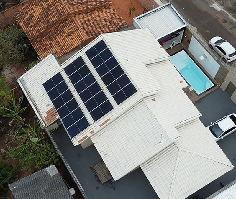 Sistema de 9,54 kWp