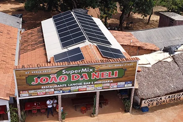 Instalação de energia solar em Goiatins — 10,6 kWp