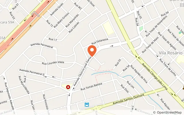 Localização da Suno Solar em Av. Tibúrcio José Dantas, 337 — Araguaína/TO