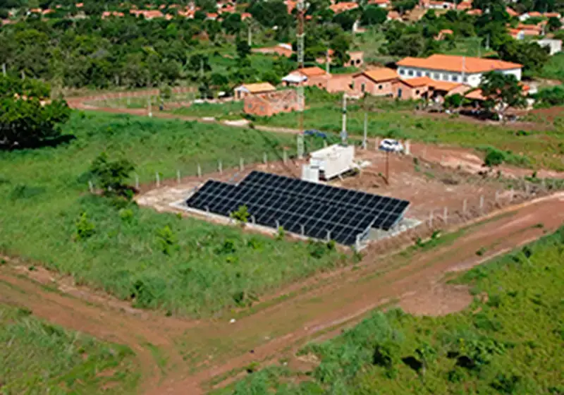 Sistema fotovoltaico instalado pela Suno Solar em Filadélfia — TO